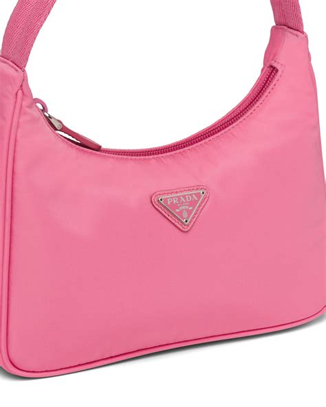 prada mini pink bag|prada small nylon camera bag.